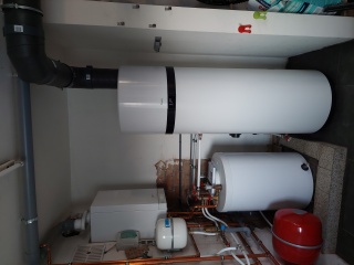 Daikin Altherma Warmtepompboiler 260l te Heusden-Zolder.