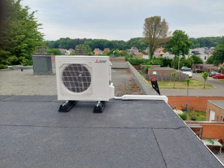 5kW Mitsubishi Electric Split te Lummen. extra image 2